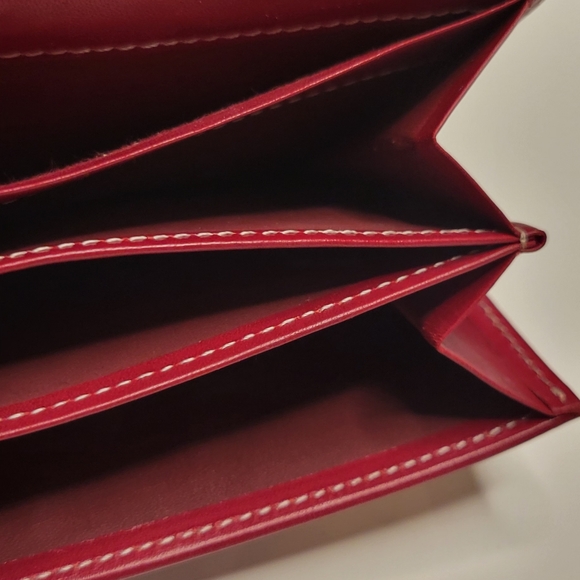 Stunning BURBERRY Bifold Wallet Iconic Tartan Plaid NWOT & Plastic on Front Logo - Picture 13 of 15